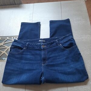 Lee Regular Fit Straight Leg Jeans - Dark Blue